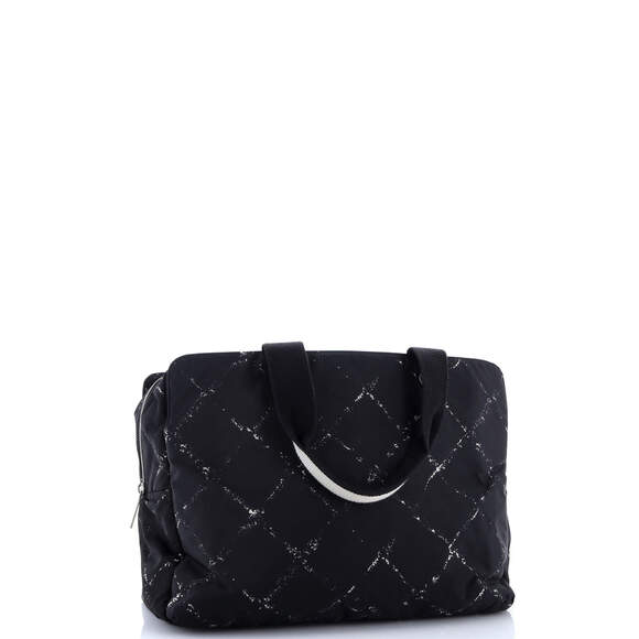 Travel Line Boston Bag Printed Nylon #206014C72B - Picture 2 of 6